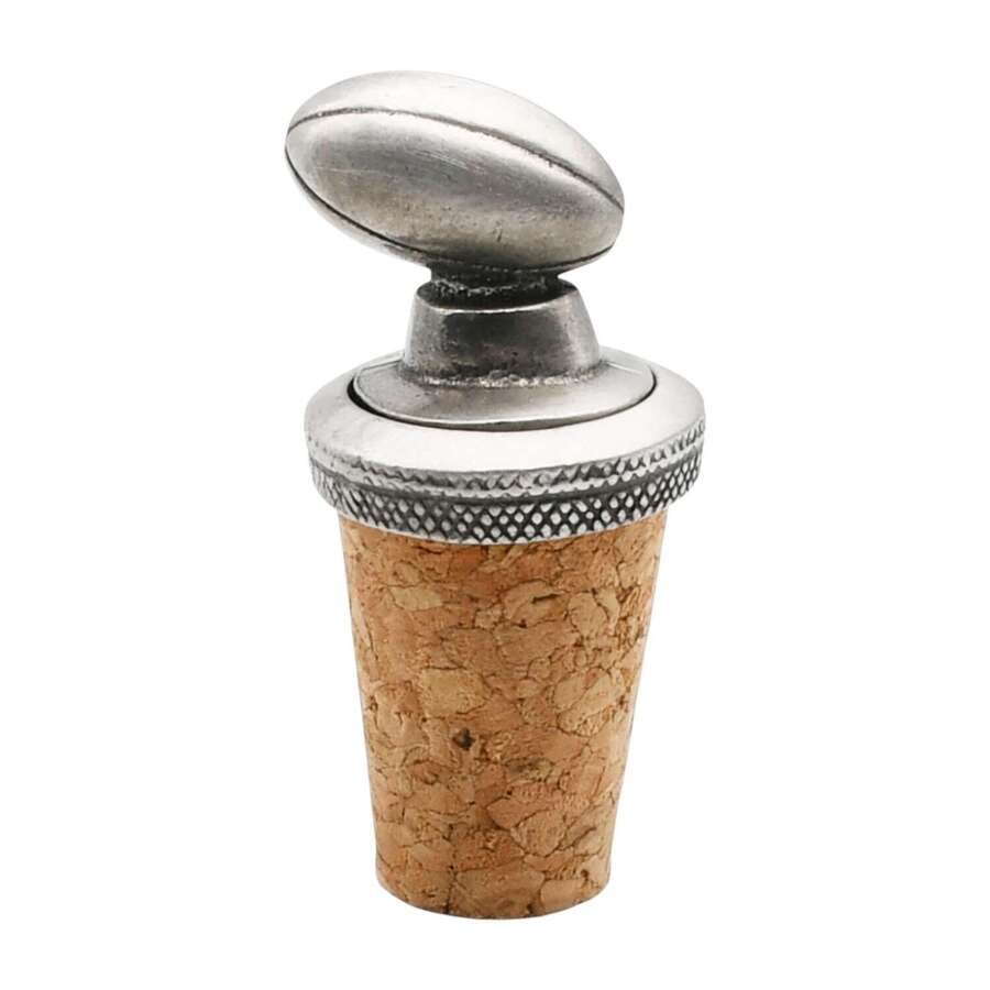 XDHBS0829 Rugby Ball Bottle Stopper