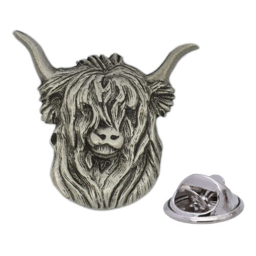 XDHLP1855 Highland Cow Lapel Pin