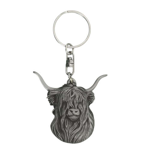 XDHKR1854 Highland Cow Keyring