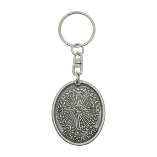 XDHKR0467 London Eye Oval Keyring