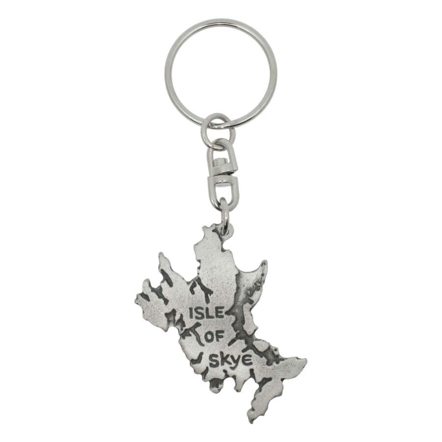 XDHKR0967 Isle of Skye Map Keyring
