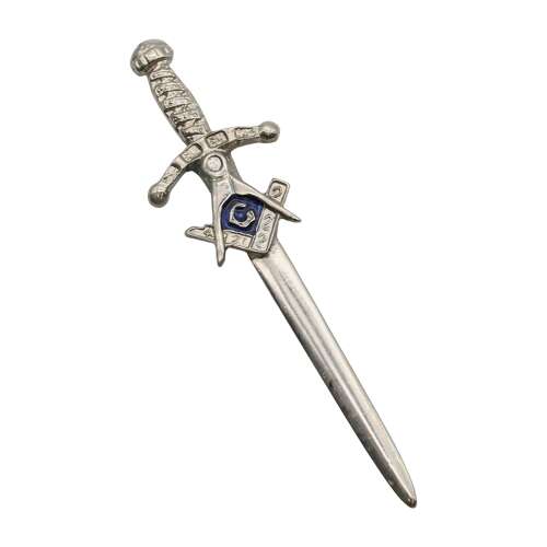 XDHKP0654 Blue Masonic with G Kilt Pin