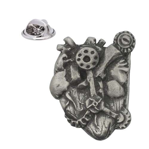 XDHLP1450 Anatomical Heart Lapel Pin Badge