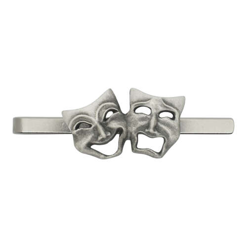 XDHTB0615 Comedy and Tragedy Tie Bar Slide