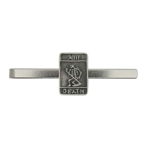 XDHTB0690 Death Tarot Card Tie Bar Slide
