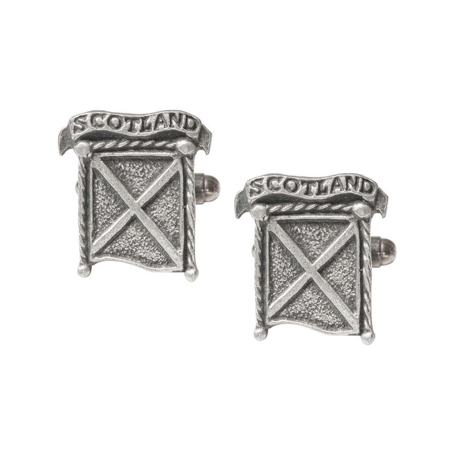 XDHCL0908 Saltire Scotland Cufflinks