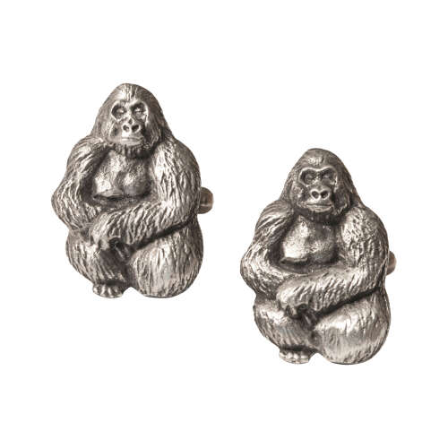 XDHCL1378 Gorilla Ape Cufflinks