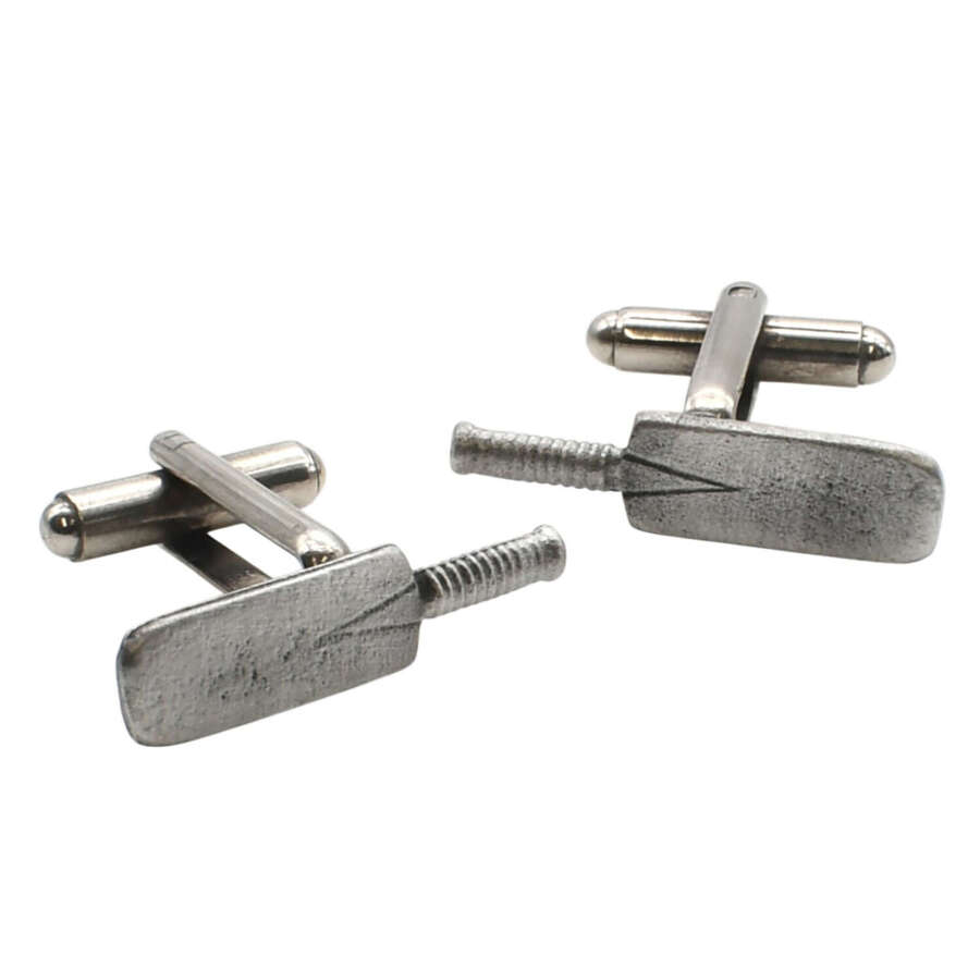 XDHCL1432 Cricket Bat Cufflinks