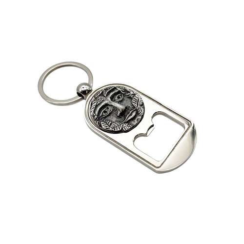 XK020-XDHCC0798 Green Man Bottle Opener Keyring