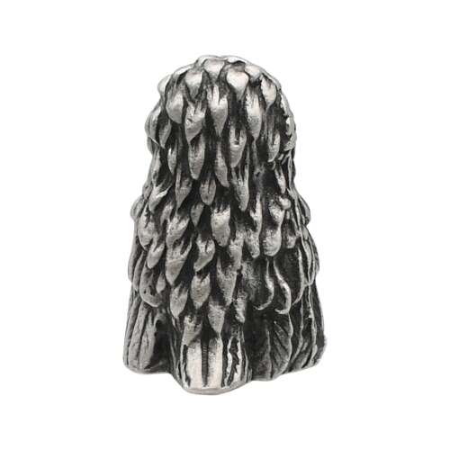 XCSORN007 English Made Pewter Owl Big Feather Detail Figurine Ornament