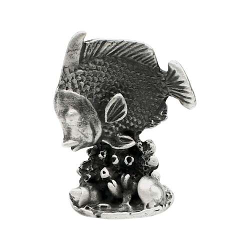 XCSORN026 English Made Pewter Tropical Fish Figurine Ornament