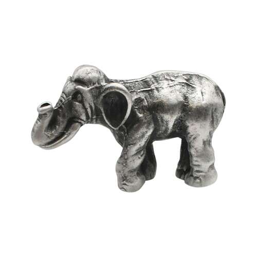 XCSORN035 English Made Pewter Asian Elephant Figurine Ornament