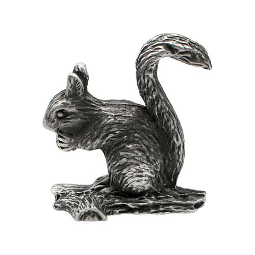 XCSORN058 English Made Pewter Squirrel Figurine Ornament
