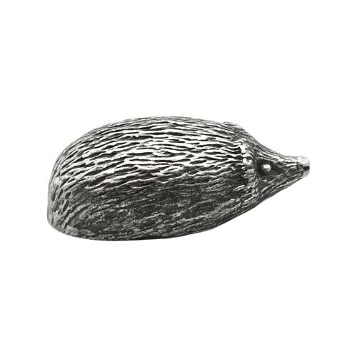 XCSORN071 English Made Pewter Hedgehog Figurine Ornament