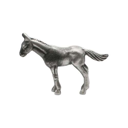 XCSORN087 English Made Pewter Donkey Figurine Ornament