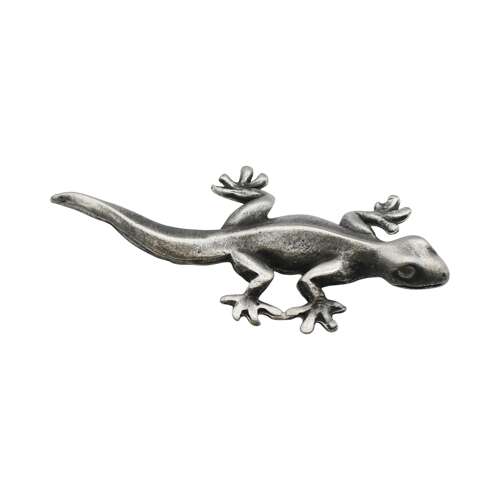 XCSORN093 English Made Pewter Lizard Figurine Ornament