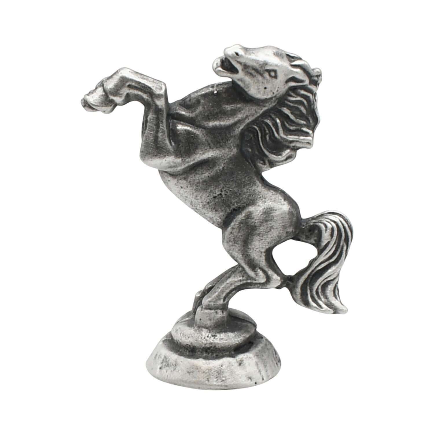 XCSORN095 English Made Pewter Circus Horse Figurine Ornament