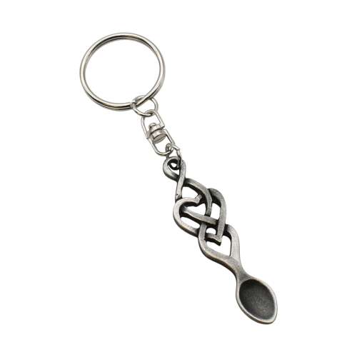 XCSKL007 Infinity Love Heart Welsh Lovespoon Keyring