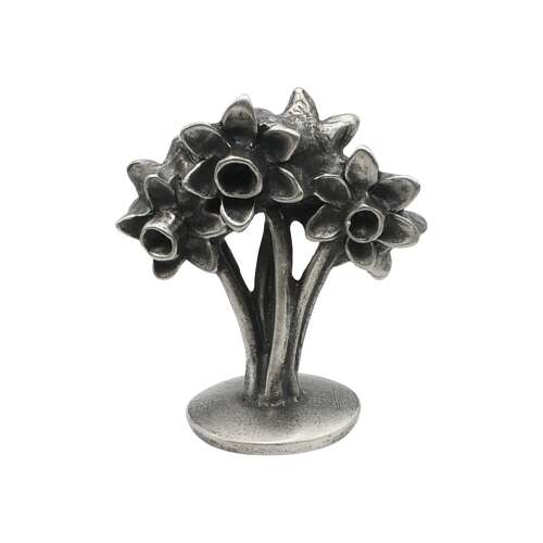 XDHORN0944 English Made Pewter Daffodils Ornament