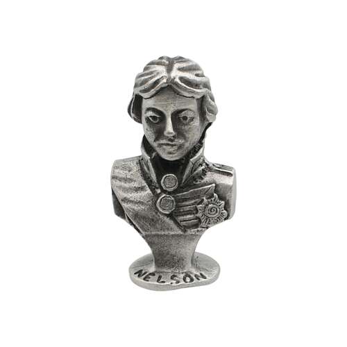 XDHORN1023 English Made Pewter Nelson Ornament