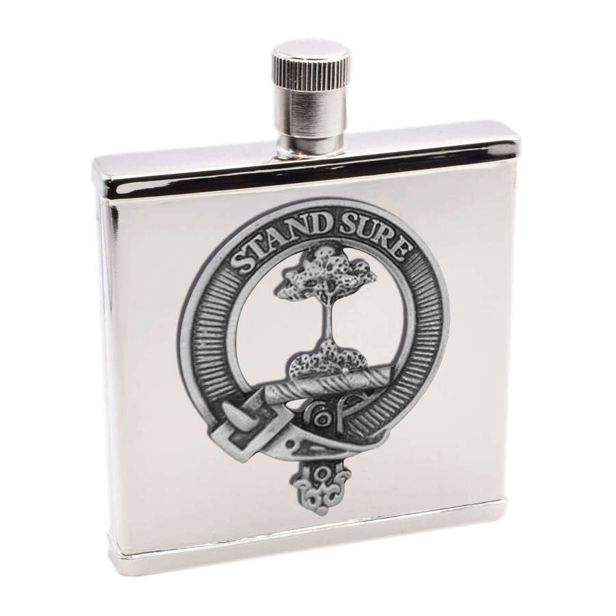 XWI2248 - XDHCB001 Anderson Clan Design 2oz Hip Flask