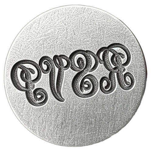 XDHWS031 Pewter RSVP Wax Seal With Wooden Handle & Wax Sticks