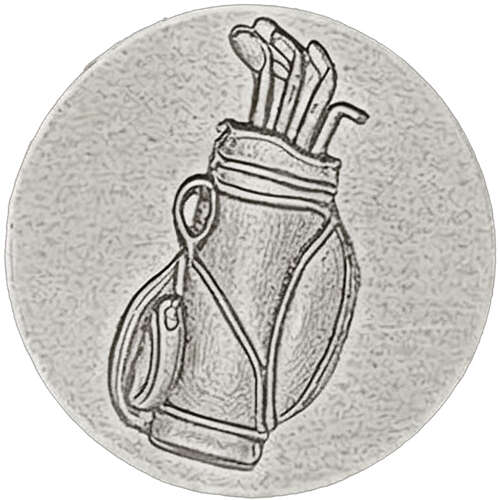 XDHWS029 Pewter Golf Bag Wax Seal With Wooden Handle & Wax Sticks