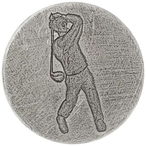XDHWS017 Pewter Golfer Wax Seal With Wooden Handle & Wax Sticks