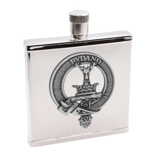 XWI2248 - XDHCB029 Gordon Clan Design 2oz Hip Flask
