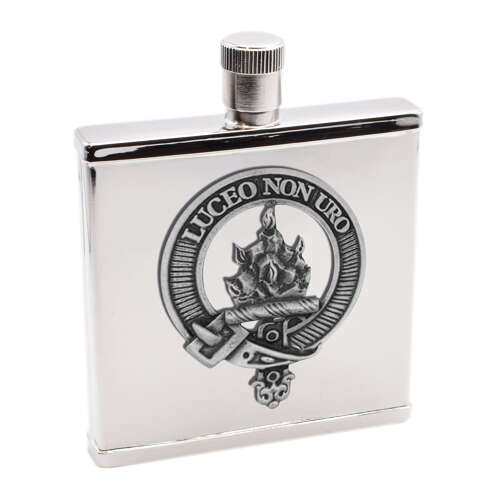 XWI2248 - XDHCB071 MacKenzie Clan Design 2oz Hip Flask