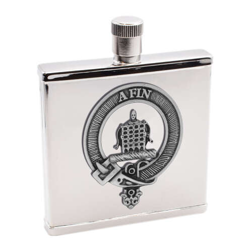 XWI2248 - XDHCB087 Ogilvie Clan Design 2oz Hip Flask