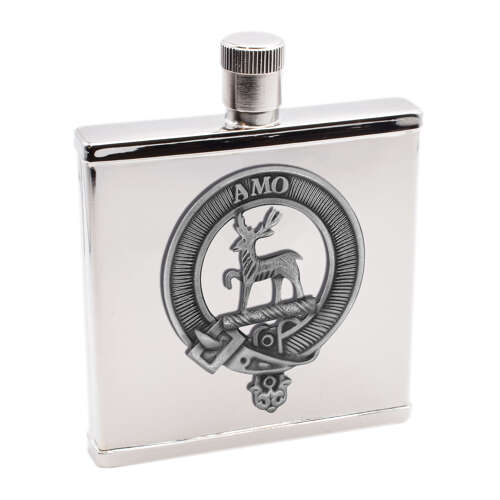 XWI2248 - XDHCB095 Scott Clan Design 2oz Hip Flask