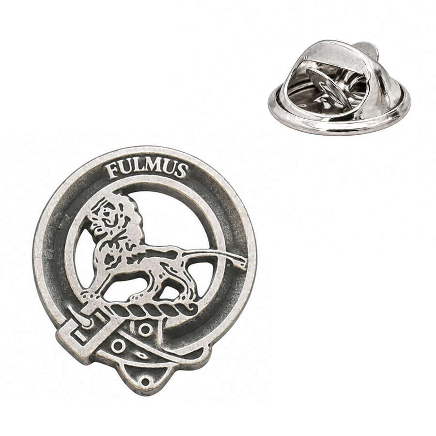 XDHLPCB004 Bruce Clan Crest Lapel Pin