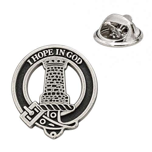 XDHLPCB081 MacNaughten Clan Crest Lapel Pin